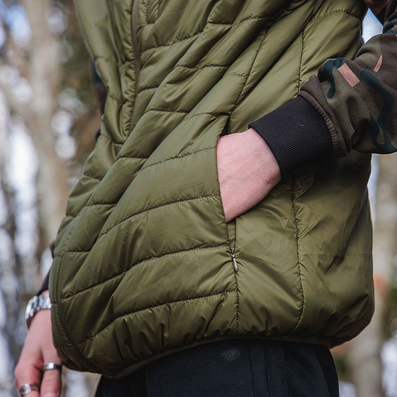Fox Olive Quilted 100 Gilet